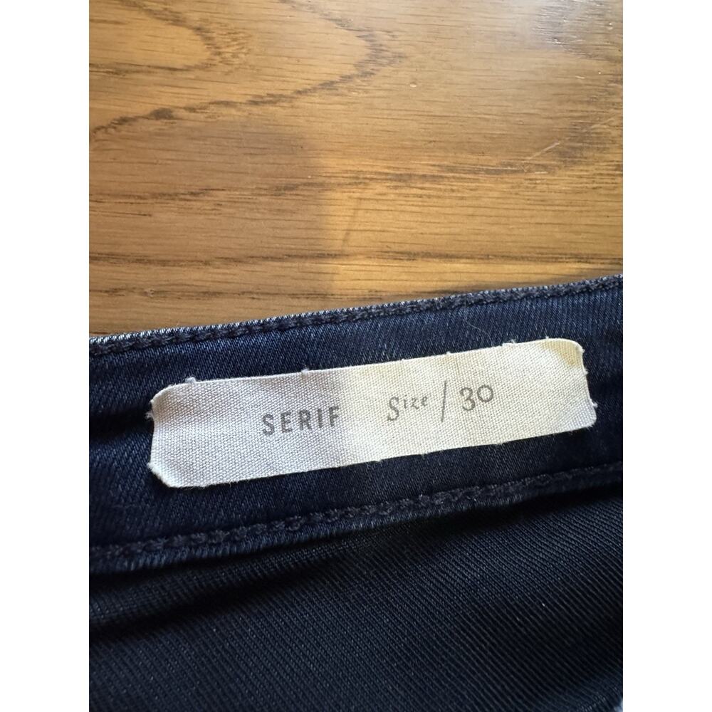 Anthropologie Pilcro And The Letterpress Women Size 30 Serif Jeans Skinny City - Picture 4 of 13